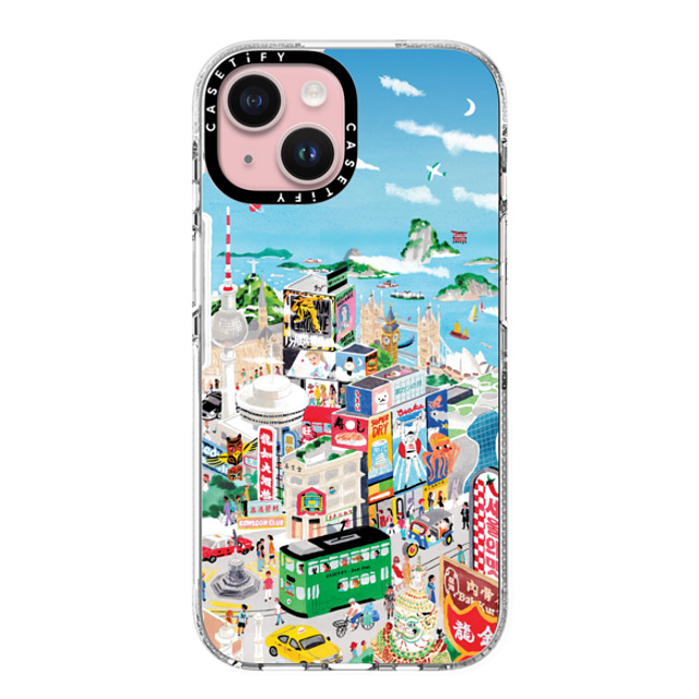 Don Mak x CASETiFY iPhone 15 ケース クリア クリア ケース MagSafe対応 Around the World Back to School Don Mak x CASETiFY iPhone 15 ケース クリア クリア ケース MagSafe対応 Around the World Back to School