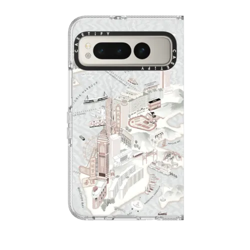 Pixel Fold - Map of Hong Kong