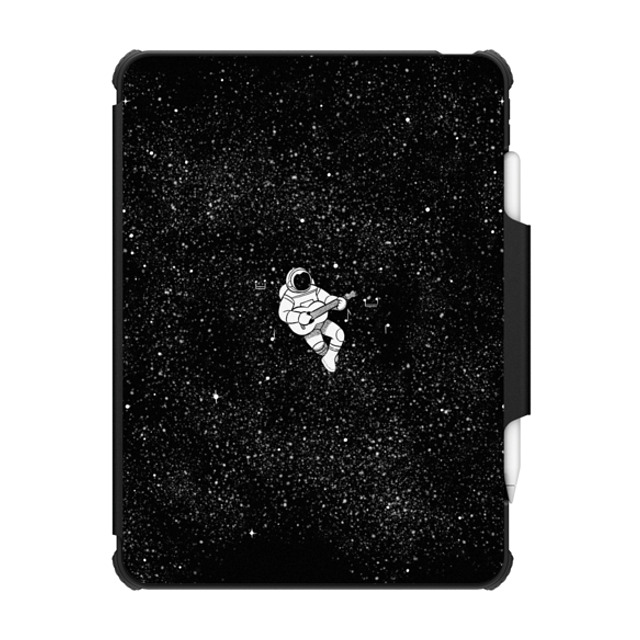 Tobe Fonseca x CASETiFY iPad Air (第4/5世代) ブラック インパクト フォリオ ケース Gravity Music Guitar Astronaut Back to School Tobe Fonseca x CASETiFY iPad Air (第4/5世代) ブラック インパクト フォリオ ケース Gravity Music Guitar Astronaut Back to School