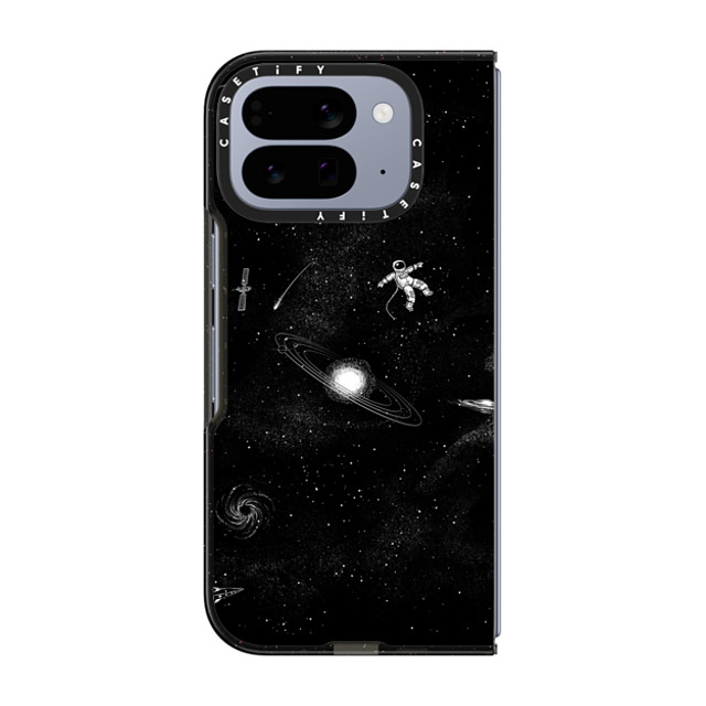 Tobe Fonseca x CASETiFY Pixel 10 Pro Fold ケース Star,Space ブラック Impact Magnetic Case Gravity 3.0