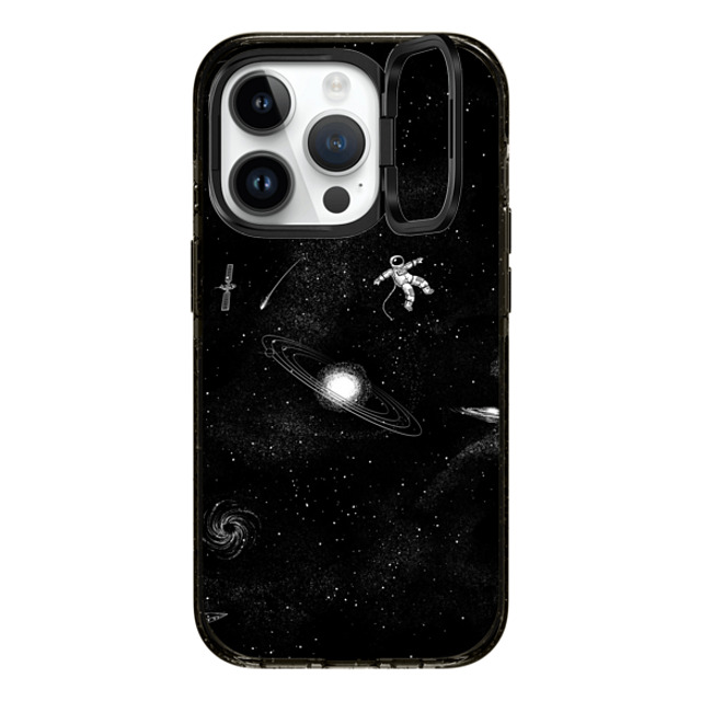 Tobe Fonseca x CASETiFY iPhone 14 Pro ケース ブラック インパクトリングスタンドケース MagSafe対応 Gravity 3.0