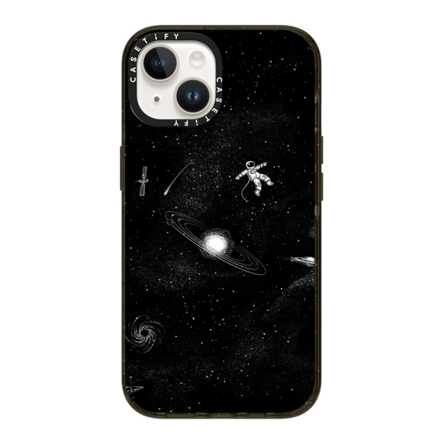 Tobe Fonseca x CASETiFY iPhone 14 ケース ブラック インパクトケース Gravity 3.0