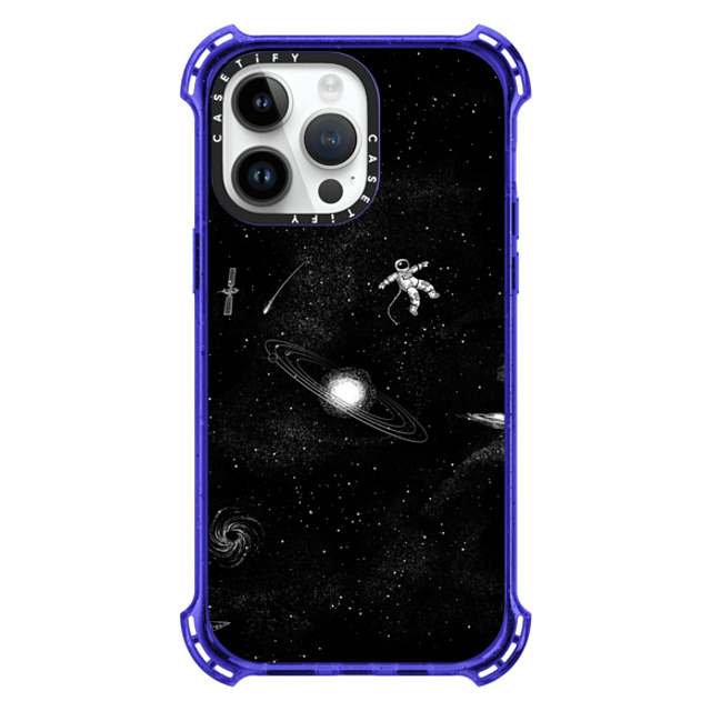 Tobe Fonseca x CASETiFY iPhone 14 Pro Max ケース Peri Purple バウンスケース Gravity 3.0