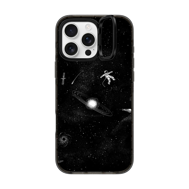 Tobe Fonseca x CASETiFY iPhone 16 Pro Max ケース ブラック インパクトリングスタンドケース MagSafe対応 Gravity 3.0