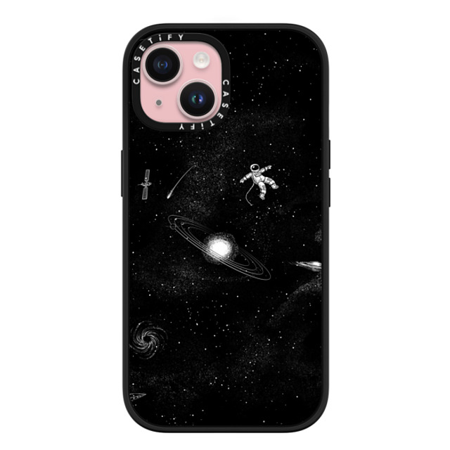 Tobe Fonseca x CASETiFY iPhone 15 ケース マットブラック インパクトケース MagSafe対応 Gravity 3.0