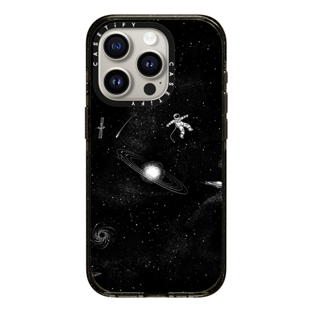 Tobe Fonseca x CASETiFY iPhone 15 Pro ケース ブラック インパクトケース Gravity 3.0