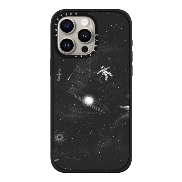 Tobe Fonseca x CASETiFY iPhone 15 Pro Max ケース マットブラック インパクトケース MagSafe対応 Gravity 3.0