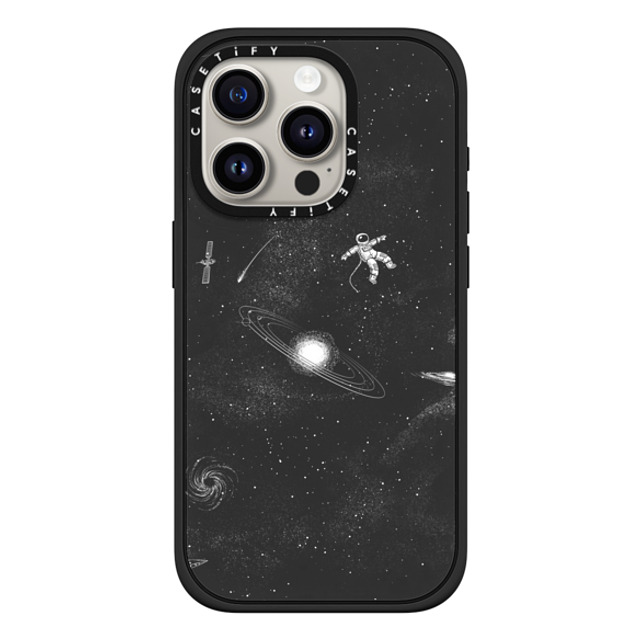 Tobe Fonseca x CASETiFY iPhone 15 Pro ケース マットブラック インパクトケース MagSafe対応 Gravity 3.0