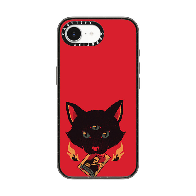 Tobe Fonseca x CASETiFY iPhone 16e Case Cat,Animal Black Impact Case MagSafe Compatible Cat Tarot Death Back to School Tobe Fonseca x CASETiFY iPhone 16e Case Cat,Animal Black Impact Case MagSafe Compatible Cat Tarot Death Back to School