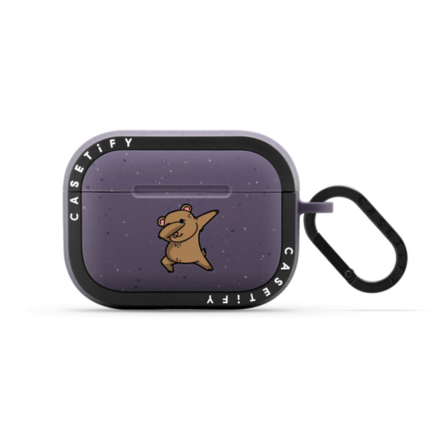 Tobe Fonseca x CASETiFY AirPods Pro Matte Deep Purple バウンス ケース Dabbing Bear Mother's Day Tobe Fonseca x CASETiFY AirPods Pro Matte Deep Purple バウンス ケース Dabbing Bear Mother's Day
