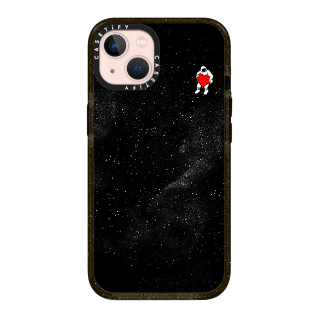 Tobe Fonseca x CASETiFY iPhone 13 ケース ブラック インパクトケース Love Space