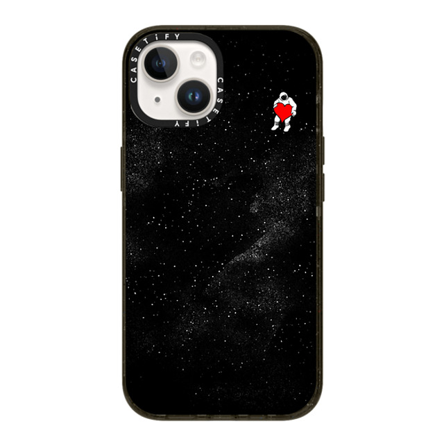 Tobe Fonseca x CASETiFY iPhone 14 ケース ブラック インパクトケース Love Space