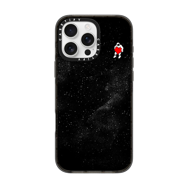 Tobe Fonseca x CASETiFY iPhone 16 Pro Max ケース ブラック インパクトケース MagSafe対応 Love Space