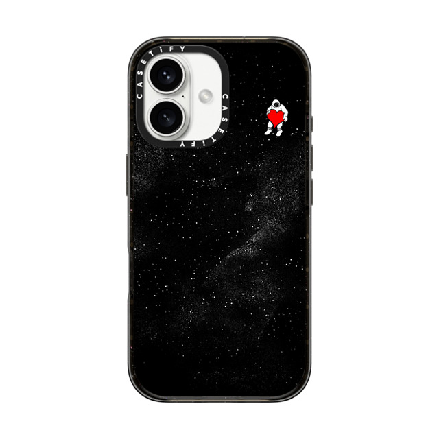 Tobe Fonseca x CASETiFY iPhone 16 ケース ブラック インパクトケース MagSafe対応 Love Space