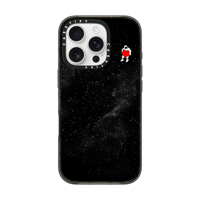 Tobe Fonseca x CASETiFY iPhone 16 Pro ケース ブラック インパクトケース Love Space