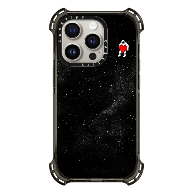 Tobe Fonseca x CASETiFY iPhone 15 Pro Case Black バウンスケース Love Space Tobe Fonseca x CASETiFY iPhone 15 Pro Case Black バウンスケース Love Space