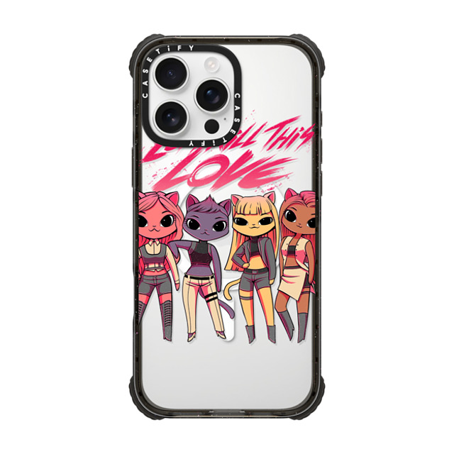 Tobe Fonseca x CASETiFY iPhone 16 Pro Max Case Black ウルトラ インパクトケース MagSafe 対応 Let's kill this love! Kpop Cats Mother's Day Tobe Fonseca x CASETiFY iPhone 16 Pro Max Case Black ウルトラ インパクトケース MagSafe 対応 Let's kill this love! Kpop Cats Mother's Day