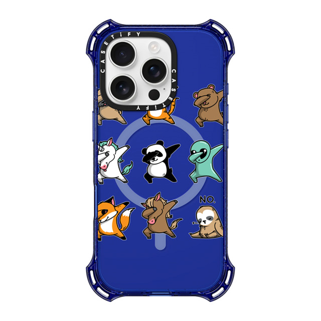 Tobe Fonseca x CASETiFY iPhone 16 Pro Case コバルトブルー バウンスケース Dabbing Party Tobe Fonseca x CASETiFY iPhone 16 Pro Case コバルトブルー バウンスケース Dabbing Party