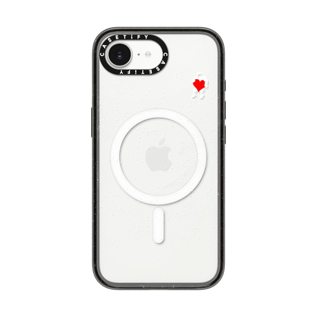 Tobe Fonseca x CASETiFY iPhone 16e ケース Space,Love ブラック インパクトケース MagSafe対応 Love Space Back to School Tobe Fonseca x CASETiFY iPhone 16e ケース Space,Love ブラック インパクトケース MagSafe対応 Love Space Back to School