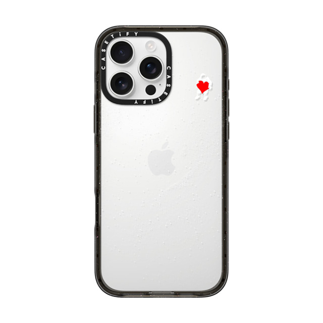 Tobe Fonseca x CASETiFY iPhone 16 Pro Max ケース ブラック インパクトケース Love Space