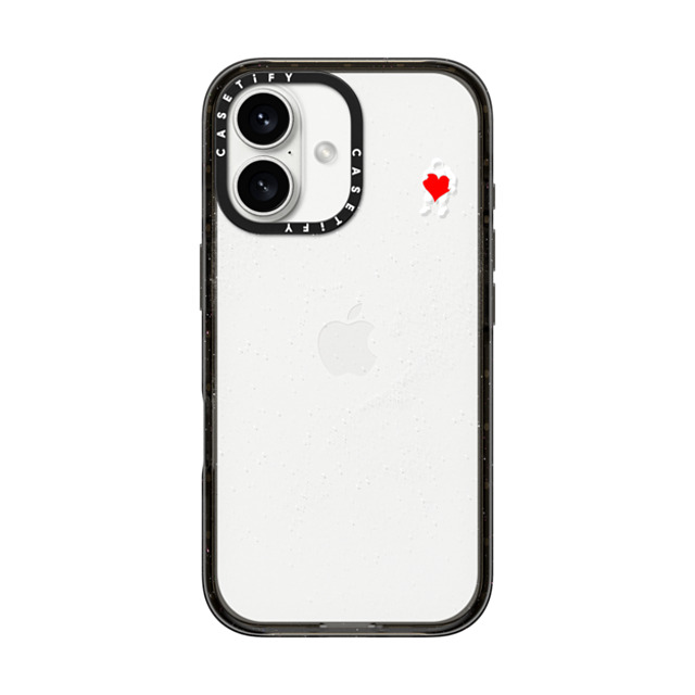 Tobe Fonseca x CASETiFY iPhone 16 ケース ブラック インパクトケース Love Space