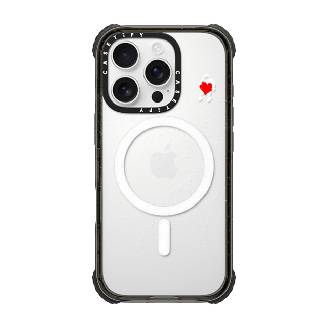 Tobe Fonseca x CASETiFY iPhone 16 Pro Case Black ウルトラ インパクトケース MagSafe 対応 Love Space Tobe Fonseca x CASETiFY iPhone 16 Pro Case Black ウルトラ インパクトケース MagSafe 対応 Love Space