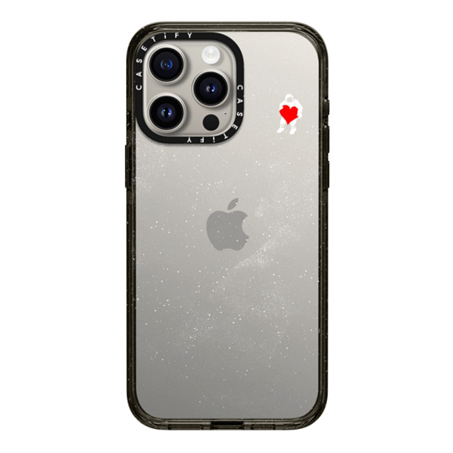 Tobe Fonseca x CASETiFY iPhone 15 Pro Max ケース ブラック インパクトケース Love Space