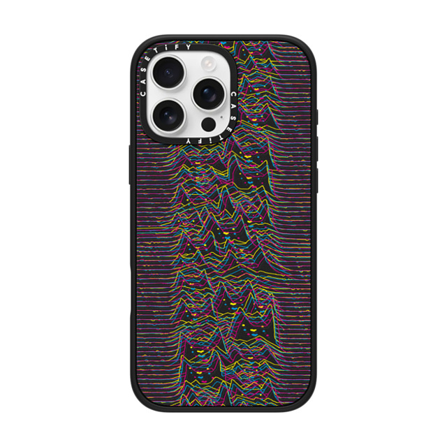 Tobe Fonseca x CASETiFY iPhone 16 Pro Max ケース マットブラック インパクトケース MagSafe対応 Furr Division Glitch Father's Day Tobe Fonseca x CASETiFY iPhone 16 Pro Max ケース マットブラック インパクトケース MagSafe対応 Furr Division Glitch Father's Day