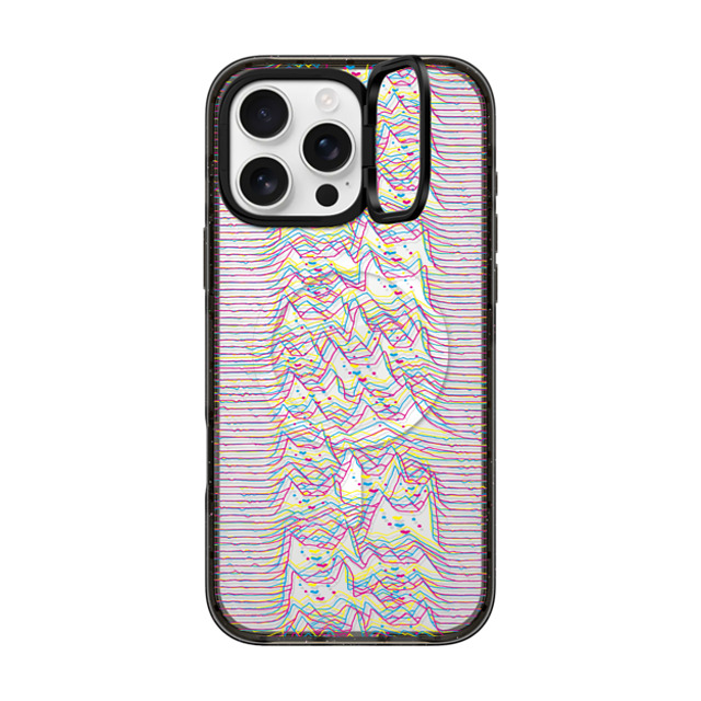 Tobe Fonseca x CASETiFY iPhone 16 Pro Max Case Black インパクトリングスタンドケース MagSafe対応 Furr Division Glitch Father's Day Tobe Fonseca x CASETiFY iPhone 16 Pro Max Case Black インパクトリングスタンドケース MagSafe対応 Furr Division Glitch Father's Day