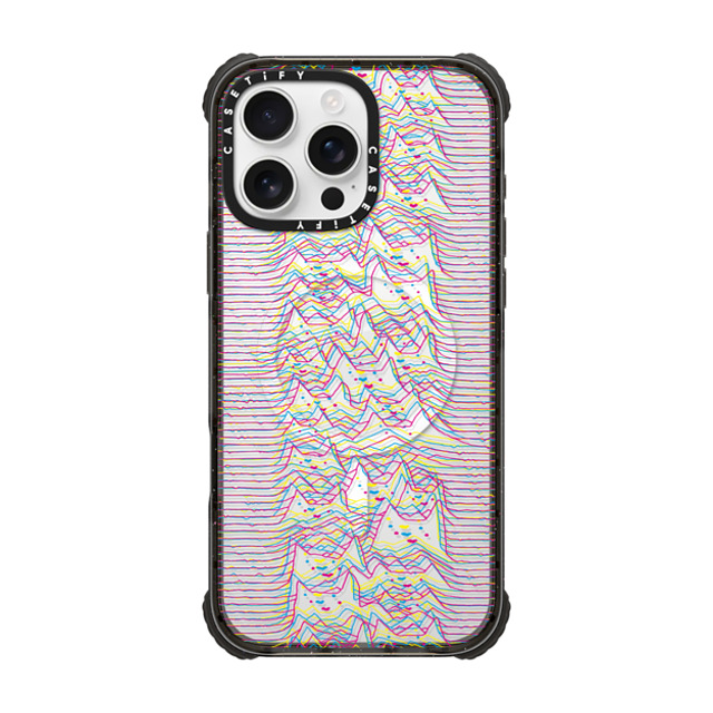 Tobe Fonseca x CASETiFY iPhone 16 Pro Max Case Black ウルトラ インパクトケース MagSafe 対応 Furr Division Glitch Father's Day Tobe Fonseca x CASETiFY iPhone 16 Pro Max Case Black ウルトラ インパクトケース MagSafe 対応 Furr Division Glitch Father's Day