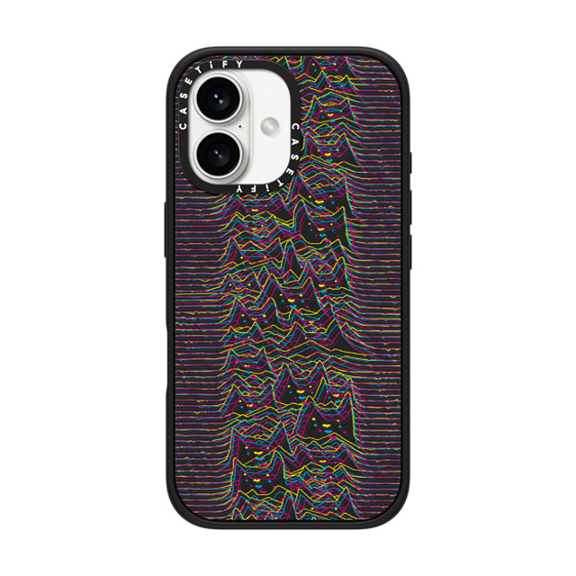 Tobe Fonseca x CASETiFY iPhone 16 ケース マットブラック インパクトケース MagSafe対応 Furr Division Glitch Father's Day Tobe Fonseca x CASETiFY iPhone 16 ケース マットブラック インパクトケース MagSafe対応 Furr Division Glitch Father's Day