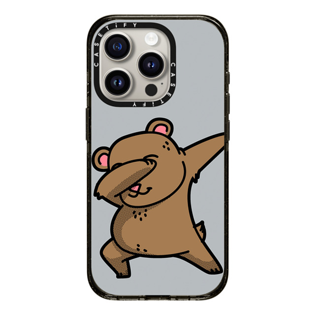 Tobe Fonseca x CASETiFY iPhone 15 Pro Case Bear ブラック インパクトケース MagSafe対応 Dabbing Bear Mother's Day Tobe Fonseca x CASETiFY iPhone 15 Pro Case Bear ブラック インパクトケース MagSafe対応 Dabbing Bear Mother's Day