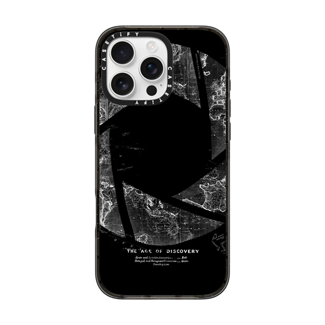 Tobe Fonseca x CASETiFY iPhone 16 Pro Max Case Black Impact Case Traveling Lens Tobe Fonseca x CASETiFY iPhone 16 Pro Max Case Black Impact Case Traveling Lens