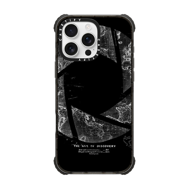 Tobe Fonseca x CASETiFY iPhone 16 Pro Max Case Black ウルトラ インパクトケース MagSafe 対応 Traveling Lens Tobe Fonseca x CASETiFY iPhone 16 Pro Max Case Black ウルトラ インパクトケース MagSafe 対応 Traveling Lens