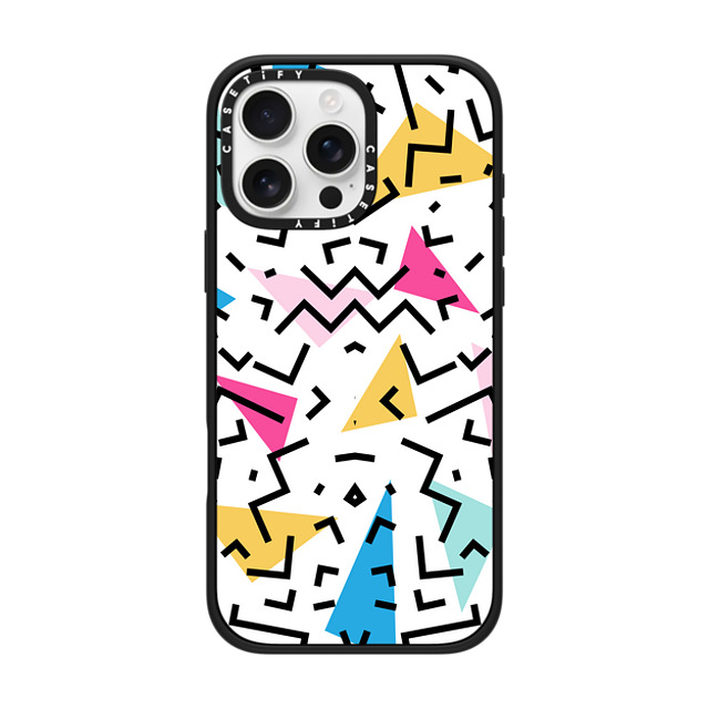 Tobe Fonseca x CASETiFY iPhone 16 Pro Max Case マットブラック Impact Case MagSafe Compatible 90's Dizzy Funky Colorful Pattern Mother's Day Tobe Fonseca x CASETiFY iPhone 16 Pro Max Case マットブラック Impact Case MagSafe Compatible 90's Dizzy Funky Colorful Pattern Mother's Day