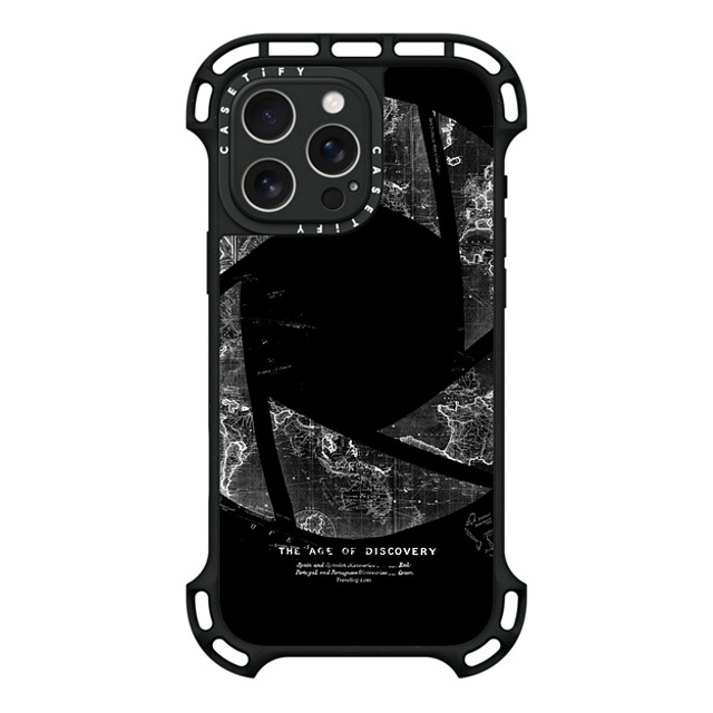 Tobe Fonseca x CASETiFY iPhone 16 Pro Max Case Black ウルトラ バウンスケース MagSafe対応 Traveling Lens Tobe Fonseca x CASETiFY iPhone 16 Pro Max Case Black ウルトラ バウンスケース MagSafe対応 Traveling Lens