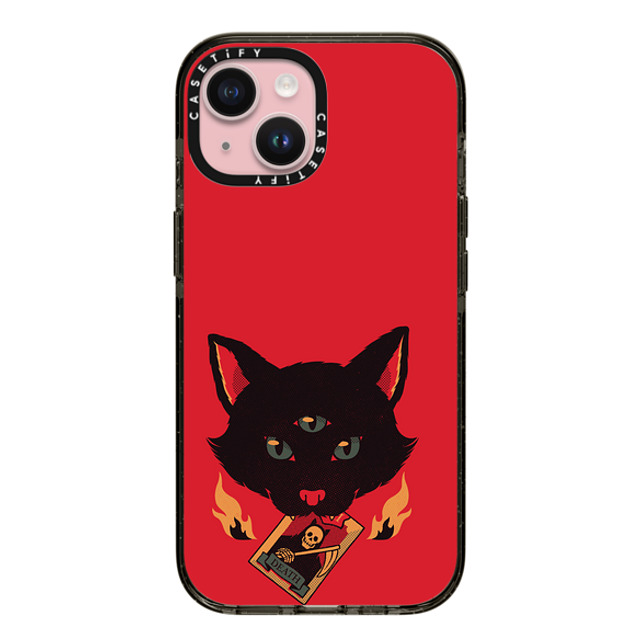 Tobe Fonseca x CASETiFY iPhone 15 Case Cat,Animal Black Impact Case MagSafe Compatible Cat Tarot Death Back to School Tobe Fonseca x CASETiFY iPhone 15 Case Cat,Animal Black Impact Case MagSafe Compatible Cat Tarot Death Back to School
