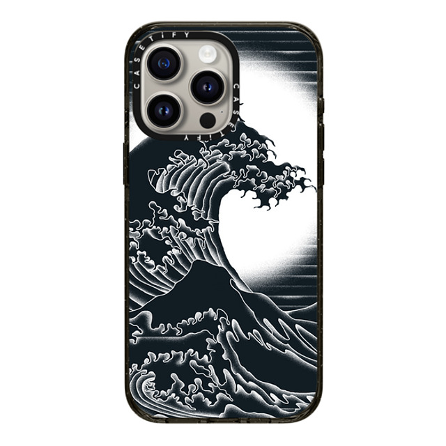 Tobe Fonseca x CASETiFY iPhone 15 Pro Max Case Black Impact Case MagSafe Compatible Waterbending Father's Day Tobe Fonseca x CASETiFY iPhone 15 Pro Max Case Black Impact Case MagSafe Compatible Waterbending Father's Day