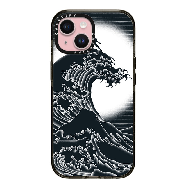 Tobe Fonseca x CASETiFY iPhone 15 ケース ブラック インパクトケース MagSafe対応 Waterbending Father's Day Tobe Fonseca x CASETiFY iPhone 15 ケース ブラック インパクトケース MagSafe対応 Waterbending Father's Day