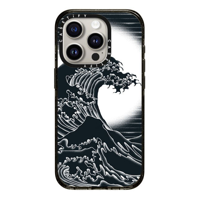 Tobe Fonseca x CASETiFY iPhone 15 Pro ケース ブラック インパクトケース MagSafe対応 Waterbending Father's Day Tobe Fonseca x CASETiFY iPhone 15 Pro ケース ブラック インパクトケース MagSafe対応 Waterbending Father's Day