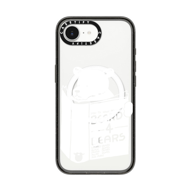 Tobe Fonseca x CASETiFY iPhone 16e ケース ブラック インパクトケース MagSafe対応 Beard For Bears Back to School Tobe Fonseca x CASETiFY iPhone 16e ケース ブラック インパクトケース MagSafe対応 Beard For Bears Back to School