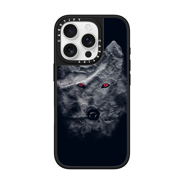 Tobe Fonseca x CASETiFY iPhone 16 Pro ケース Silver on Black ミラーケース MagSafe対応 Ghost Father's Day Tobe Fonseca x CASETiFY iPhone 16 Pro ケース Silver on Black ミラーケース MagSafe対応 Ghost Father's Day