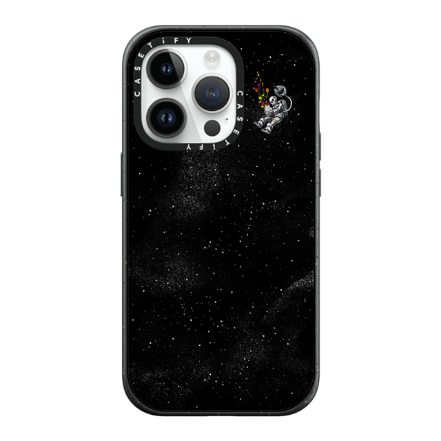 Tobe Fonseca x CASETiFY iPhone 14 Pro ケース マットブラック インパクトケース MagSafe対応 Gravity Tobe Fonseca End of Humanity