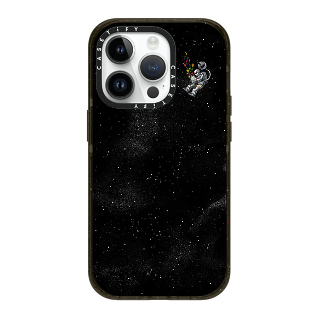 Tobe Fonseca x CASETiFY iPhone 14 Pro ケース ブラック インパクトケース MagSafe対応 Gravity Tobe Fonseca End of Humanity