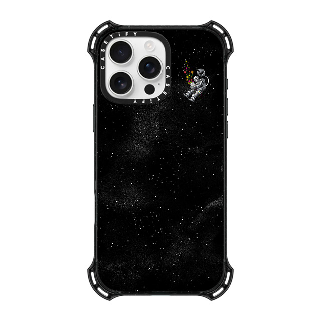 Tobe Fonseca x CASETiFY iPhone 16 Pro Max ケース ブラック バウンスケース Gravity Tobe Fonseca End of Humanity