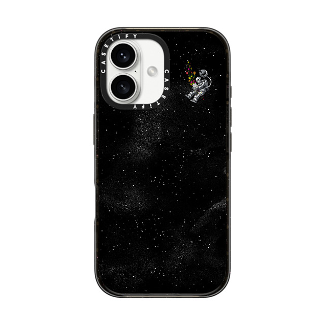 Tobe Fonseca x CASETiFY iPhone 16 ケース ブラック インパクトケース MagSafe対応 Gravity Tobe Fonseca End of Humanity