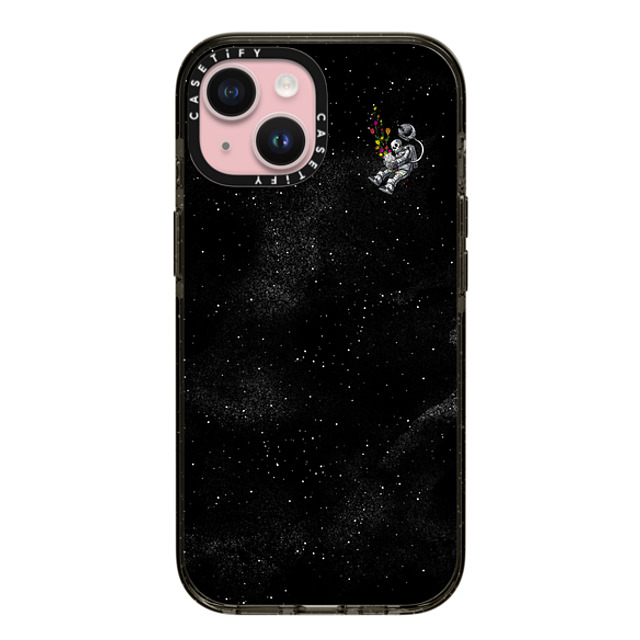 Tobe Fonseca x CASETiFY iPhone 15 ケース ブラック インパクトケース Gravity Tobe Fonseca End of Humanity