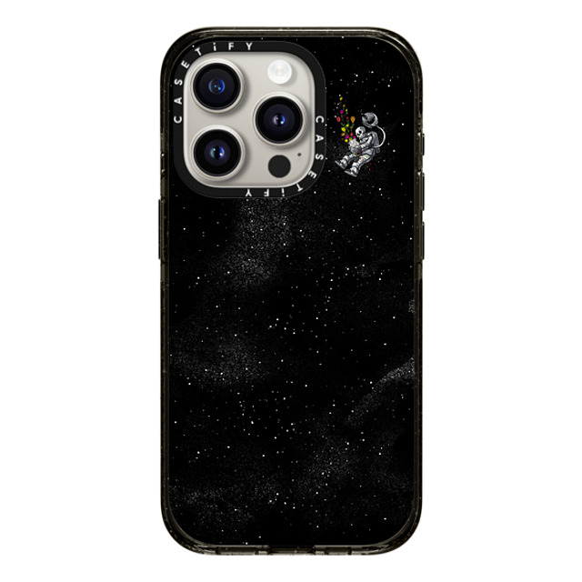 Tobe Fonseca x CASETiFY iPhone 15 Pro ケース ブラック インパクトケース MagSafe対応 Gravity Tobe Fonseca End of Humanity