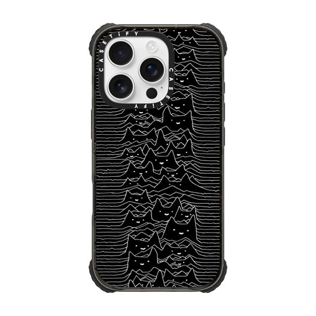 Tobe Fonseca x CASETiFY iPhone 16 Pro Case Cat,Animal Black ウルトラ インパクトケース MagSafe 対応 Furr Division Back to School Tobe Fonseca x CASETiFY iPhone 16 Pro Case Cat,Animal Black ウルトラ インパクトケース MagSafe 対応 Furr Division Back to School