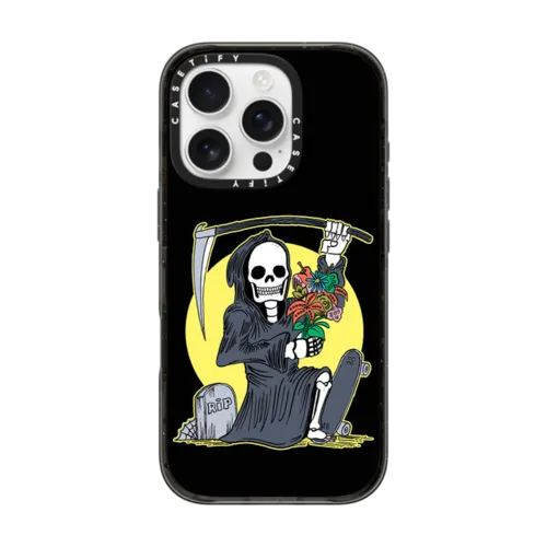 iPhone 16 Pro - Death Holding a Flower Bouquet
